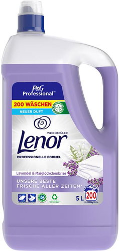 LENOR Professional Lavendel & Maiglöckchenbrise fabric softener 5 l - Fabric Softener - Main image
