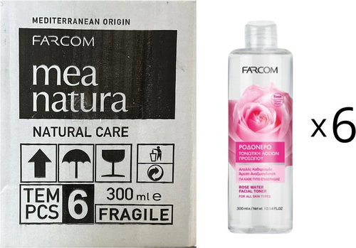 Farcom rózsavíz 6 × 300 ml - Arclemosó - Fő fotó