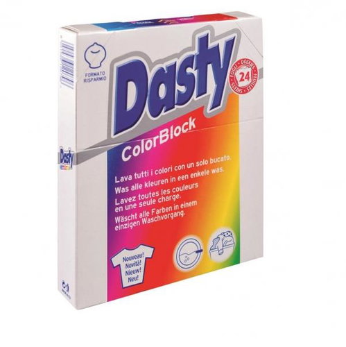DASTY Professional Colorblock ochranné ubrousky před zabarvením prádla 24 ks - Colour Absorbing Sheets - Main image