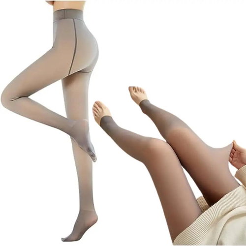 PHgate Vivva Nylons with ComfyTights lining beige - Stockings - Main image