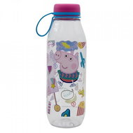ALUM Baby drinking bottle Piglet Pepa 650 ml with loop - Children's Water Bottle