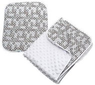 Ty i My Luxusní set do kočárku Minky Winner béžový - Stroller accessories