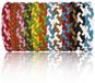Mosquito Repellent Bracelet Surtep Stop ticks knitted bracelet 10 pcs, mix of colours No.3 - Náramek proti komárům
