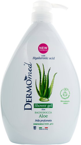 DERMOMED Bagnodoccia aloe sprchový gel aloe 1 l - Shower Gel - Main image