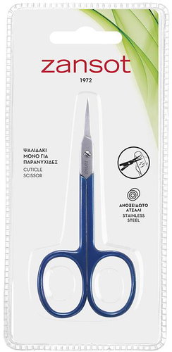 ZANSOT Nail cuticle scissors, blue - Cuticle Scissors - Main image