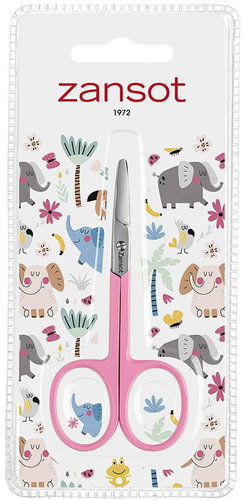ZANSOT Nůžky na nehty pro děti, růžové - Nail Scissors - Main image