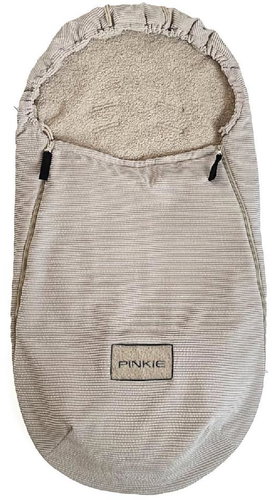 Pinkie Fusak Fur Teddy Cream - weaker - Stroller Footmuff - Main image