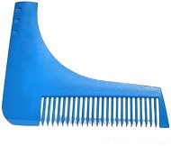 GAIRA Hrebeň na úpravu fúzov 500-419 modrý - Hrebeň na bradu