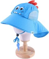 For kids Letní klobouček s píšťalkou modrý, příšerka - Children's Hat
