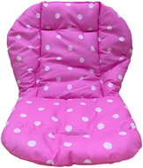 Kids world Universal stroller insert Pink with polka dots - Stroller liner