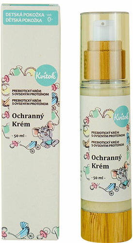 KVITOK Children's protective cream - whole body prebiotic cream with oat protein 50 ml - Children's Body Cream - Main image