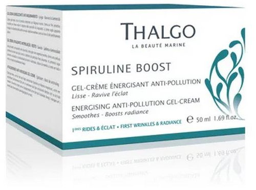 THALGO Energizující gelový krém proti znečištění Spiruline Boost  50 ml - Face Cream - Main image