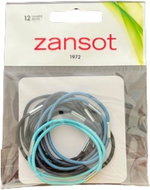 Zansot Elastic hair elastics 12 pcs, multicoloured -  Hair Ties