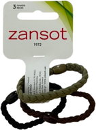 Zansot Knitted elastic hair bands 3 pcs, black + green -  Hair Ties