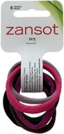 Zansot Elastic hair elastics small, fine fabric, 6 pcs, multicoloured -  Hair Ties