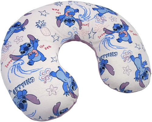 Disney Travel Pillow St. Pink, Lilo and Stitch Sea - Travel Pillow - Main image