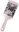 Hairbrush antique pink - Let me go