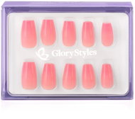 GloryStyles Stick-on nails - pink, 30 pcs - False Nails