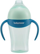 Babymoov Non-drip cup with handles 180 ml Azur - Baby cup
