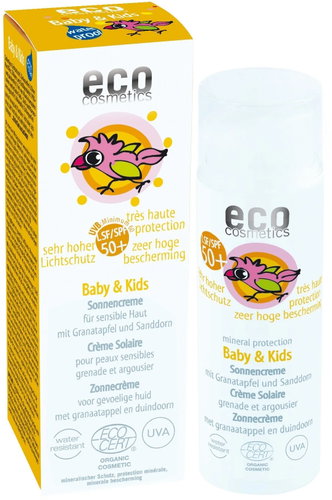 Eco Cosmetics Baby Dětský opalovací krém SPF 50+ BIO 50 ml - Sunscreen - Main image