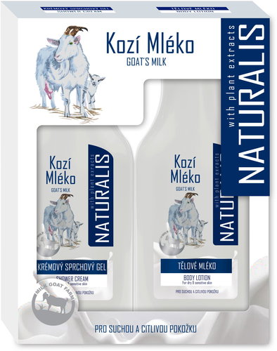 Naturalis Cosmetics Goat´s Milk 700 ml - Cosmetic Gift Set - Main image