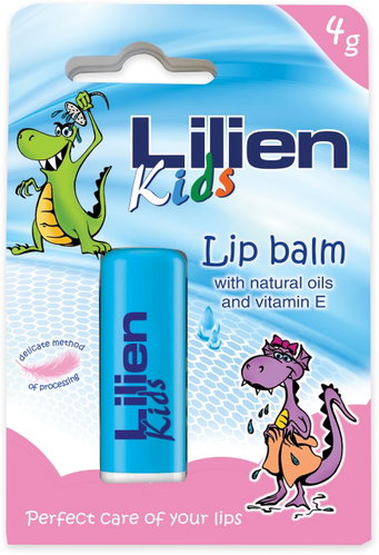 Lilien Kids balzám na rty 4 g - Lip Balm - Main image