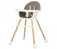 Chip Dining chair 2in1 Rio Graphite, up to 15 kg, safety belt, 3 positions - High Chair
