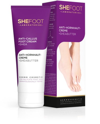 Bielenda SheFoot Krém proti mozolům s bambuckým máslem 75 ml - Foot Cream - Main image