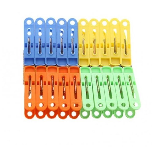 MDS Plastové kolíčky na prádlo - 20 ks barevné - Clothes Pegs - Main image