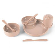 Dantoy Tiny Bio dining set Nude 7 pcs 0m+ - Children's Dining Set