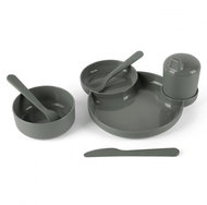 Dantoy Tiny Bio dining set Olive 7 pcs 0 m+ - Children's Dining Set