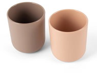 Dantoy Tiny Bio Cups Nude/Mocca 2 pcs 0 m+ - Baby cup