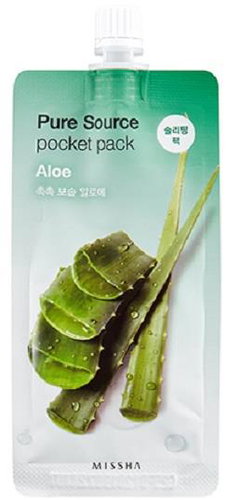 MISSHA Pure Source Pocket Pack (Aloe) - Face Mask - Main image