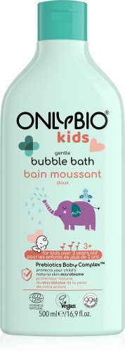 OnlyBio Jemná pěna do koupele pro děti od 3 let 500 ml - Bath Foam - Main image