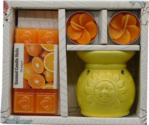 Empt Rose Cottage Orange Set - Aroma Lamp - Main image