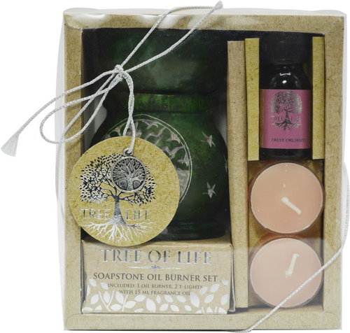 Empt Tree of Life Aromalampa - fragrance set with fruity scent - Aroma Lamp - Main image