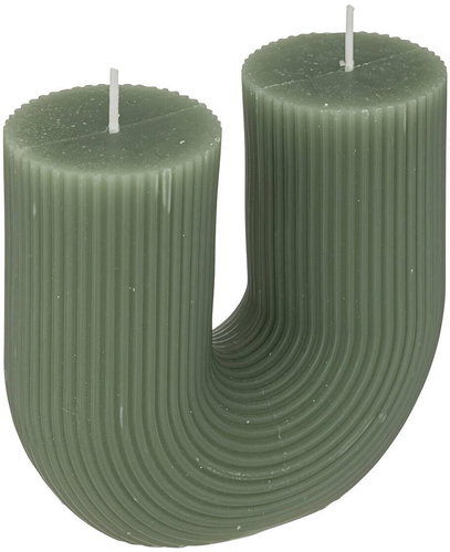 Atmosphera Striped candle DEMI 12 × 11 cm - Candle - Main image
