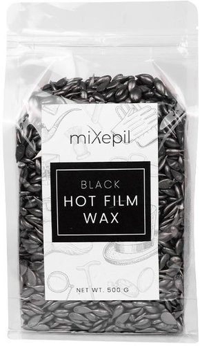 Mixepil - wax grains - black 0,5 kg - Hair Removal Wax - Main image