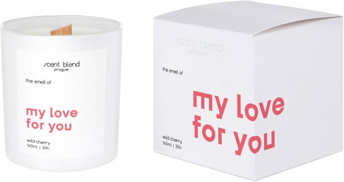 Scent Blend Candle with scent - My love for you - Candle - Main image