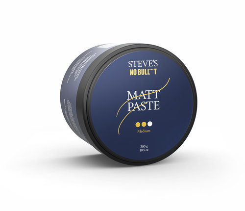 STEVE'S No Bull***t Matt Paste Medium 300 g - Hair pomade - Main image