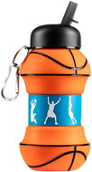 Alum Foldable Silicone Bottle Basketball - Children's Water Bottle