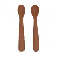 Bo Jungle Silicone Spoons B-Spoon Shape 2 pcs Terracotta - Spoon set