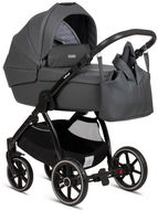 Bo Jungle Kombinovaný kočárek B-SUVVY Shadow Grey Eco Leather - Kočárek