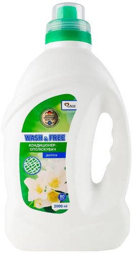 Wash&Free Laundry Detergent Jasmine Wash&Free 2 l - Fabric Softener - Main image