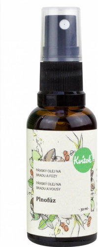 Kvitok Ošetřující olej na bradu a vousy Plnovous 30 ml - Beard oil - Main image
