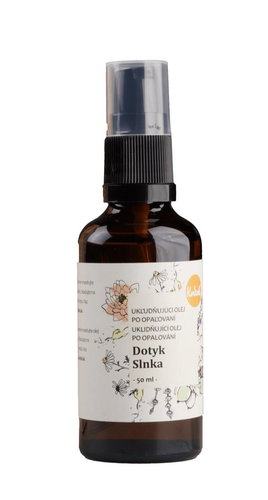 Kvitok Uklidňující olej po opalování Dotek slunce 50 ml - After Sun Cream - Main image
