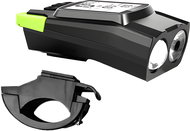 Retoo LED světlo + počítadlo + zvonek přední zadní na USB - Bike Light