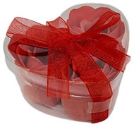 ADONIS Mýdlové konfety do koupele růže/červená 10 g - Bath Additives