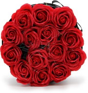Sortland Premium Soap Rose Blossom Gift Set14 pcs, round box, red - Cosmetic Gift Set