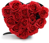 Sortland Premium Soap Rose Blossom Gift Set 13 pcs, heart shape, red - Cosmetic Gift Set